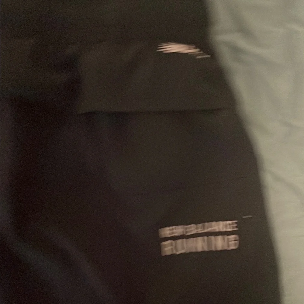 New Balance Black Athletic Shorts Lightweight Performance - Picture 4 of 5